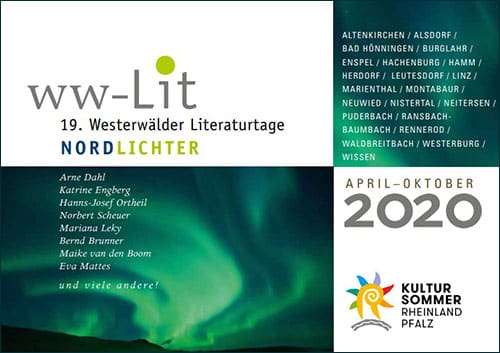 Programmheft Westerwälder Literaturtage 2020