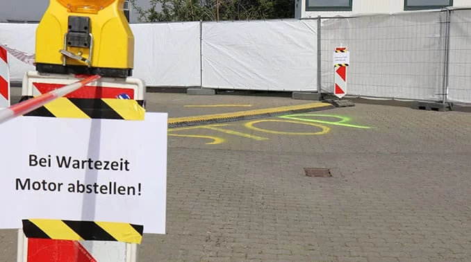 Fieberambulanz Drive-In
