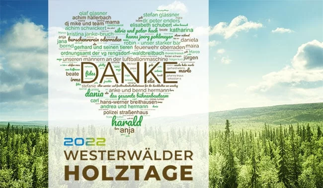 DANKE - Westerwälder Holztage 2022