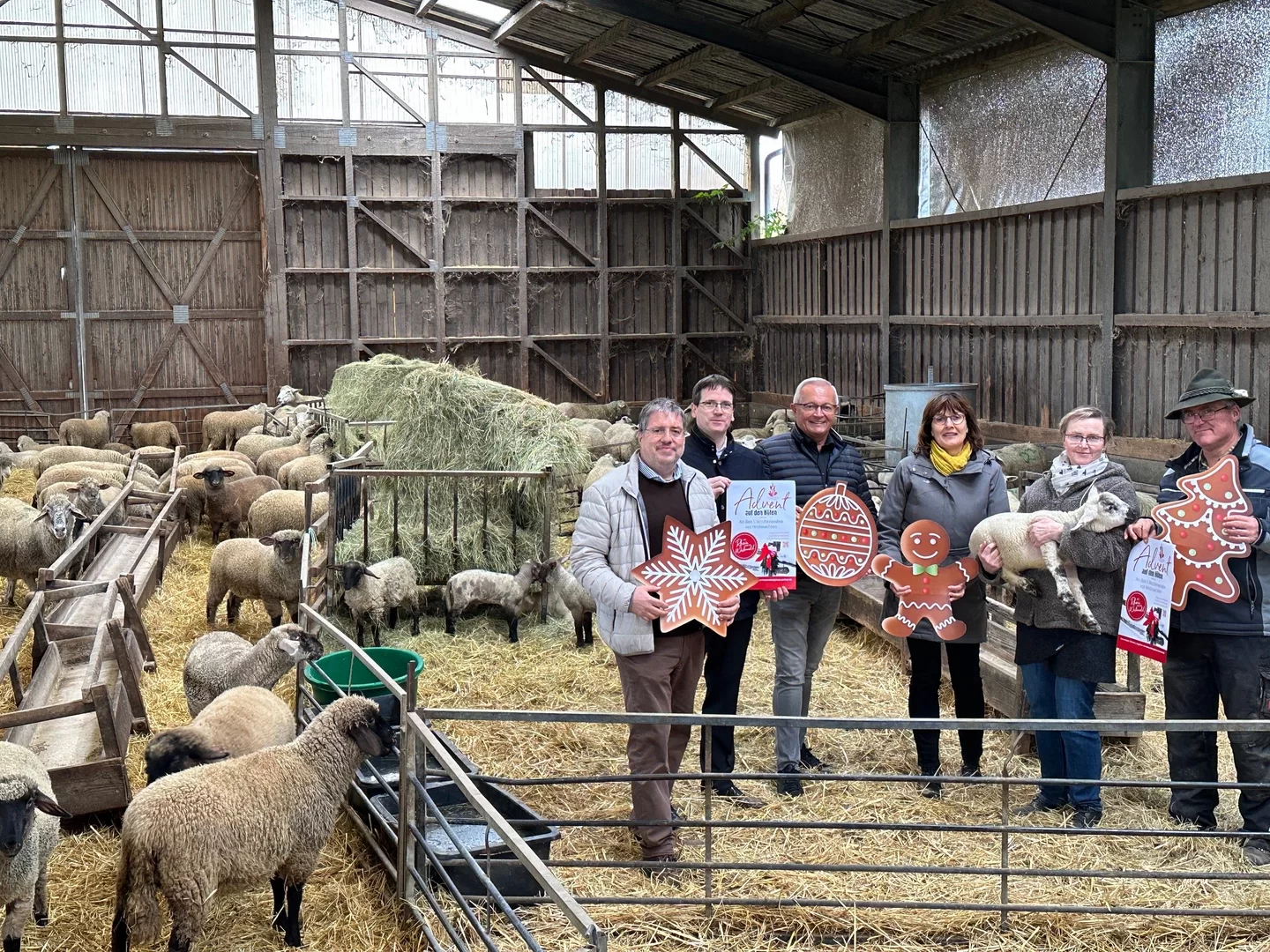 Die Produkte von Hof Meerheck stehen am 25. November von 10-18 Uhr im Mittelpunkt des adventlichen Stelldicheins in Neuwied Heimbach-Weis. Kreisverwaltung Neuwied 