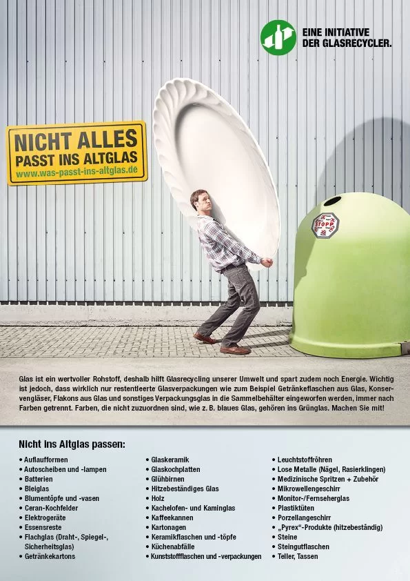 Glasrecyclingtag 2019