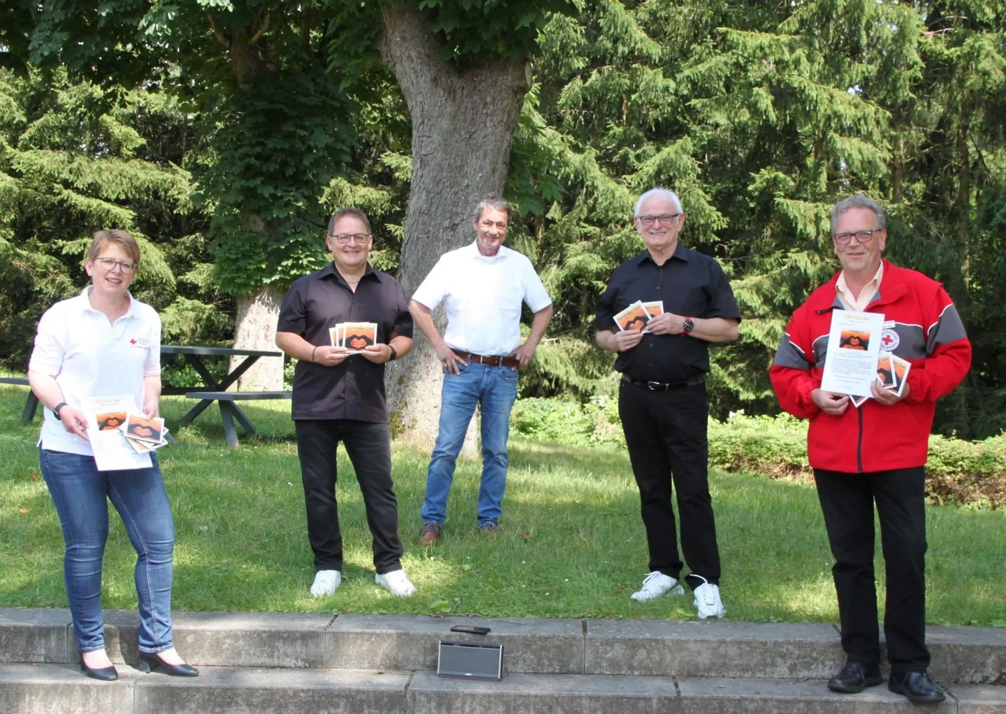 Das „Hui Wäller-Duo Maxi & Klaus“ möchte „Danke“ sagen