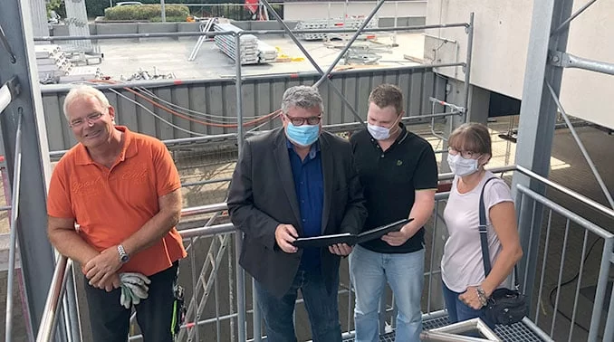 Bau- und Sanierungsmaßnahmen: Reger Betrieb in den Schulen des Landkreis Neuwied