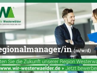 Stellenausschreibung Regionalmanager/in (m/w/d) - Wir Westerwaelder 052019