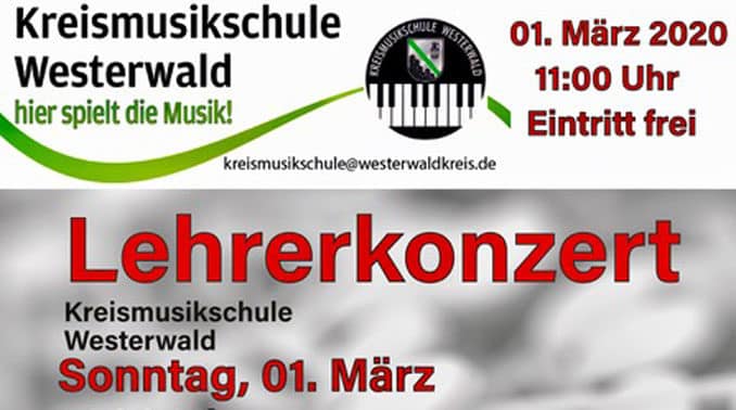 Lehrerkonzert Kreismusikschule Westerwald