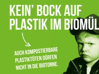 Kein Plastik in den Biomüll