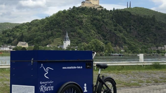 Rad-Roadshow „Romantischer Rhein vor Ort“ Mobile Tourist-Information lädt zu Austausch und Information ein
