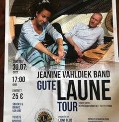 Benefiz-Konzert mit der Jeanine Vahldiek Band