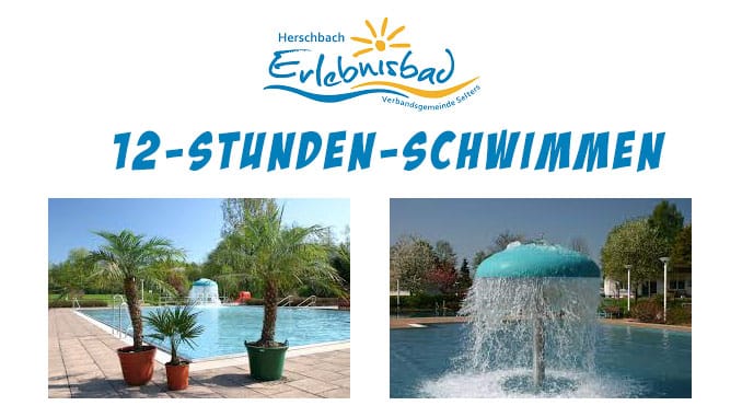 12-Stunden-Schwimmen im Erlebnis-Bad Herschbach